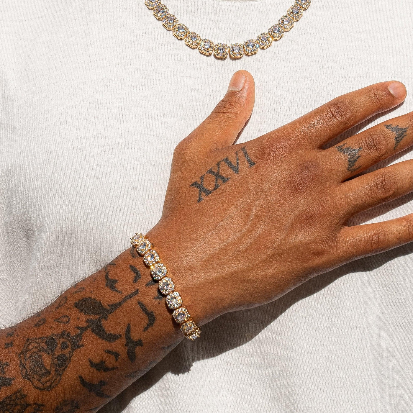 FREE Tennis Bracelet Gold