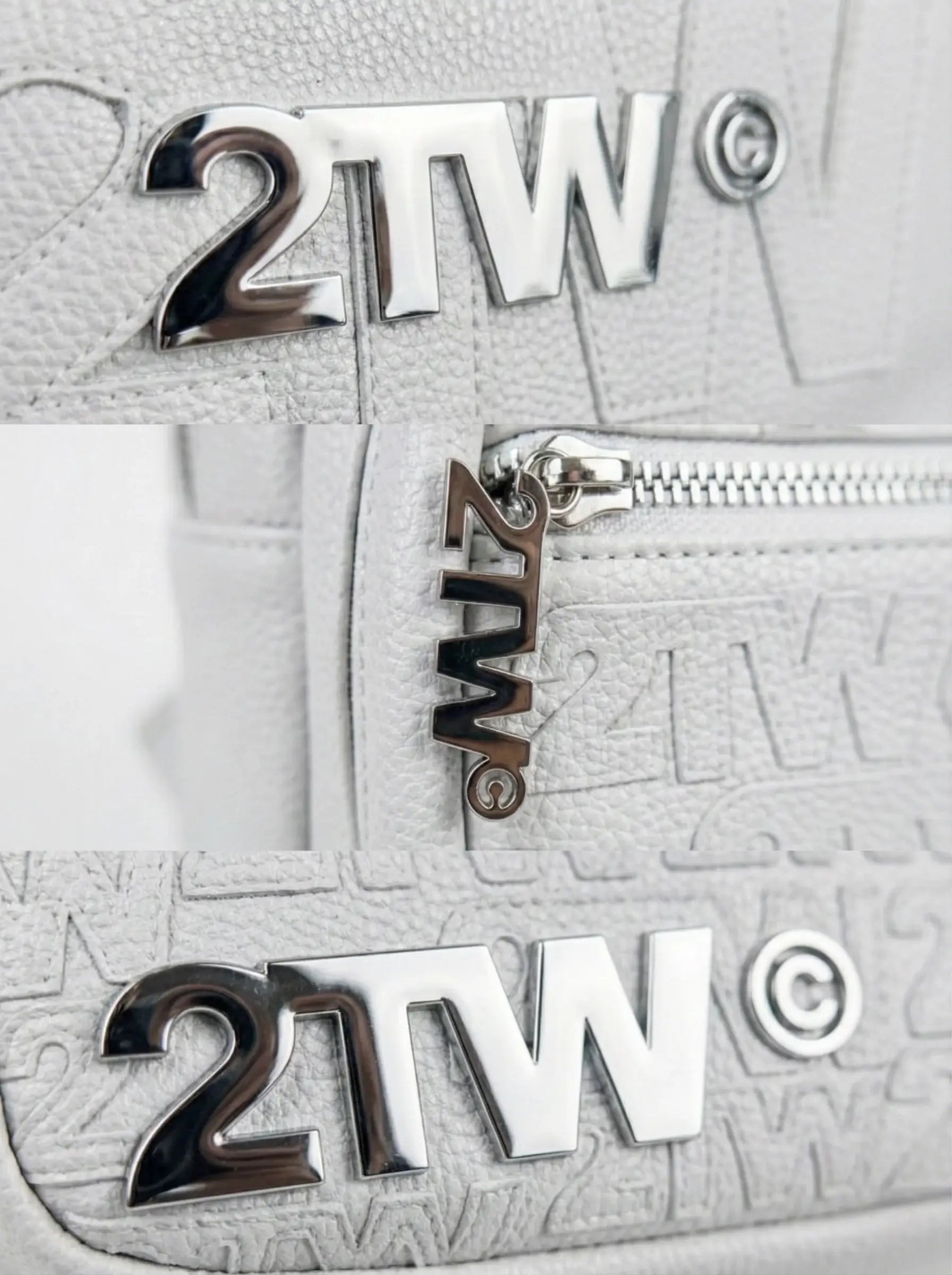 OFF-WHITE PATCHWORK BACKPACK