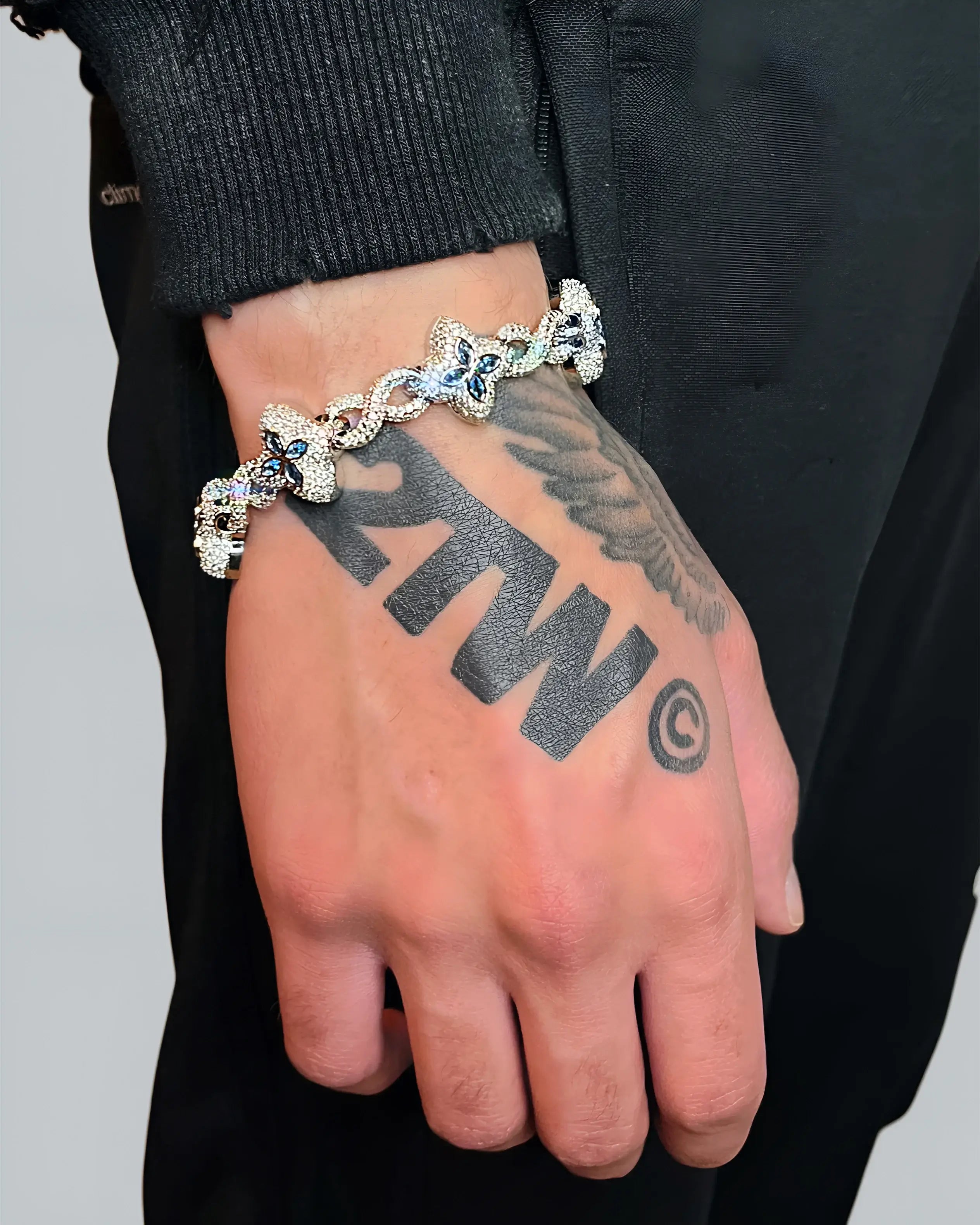 Iced Clover Bracelet