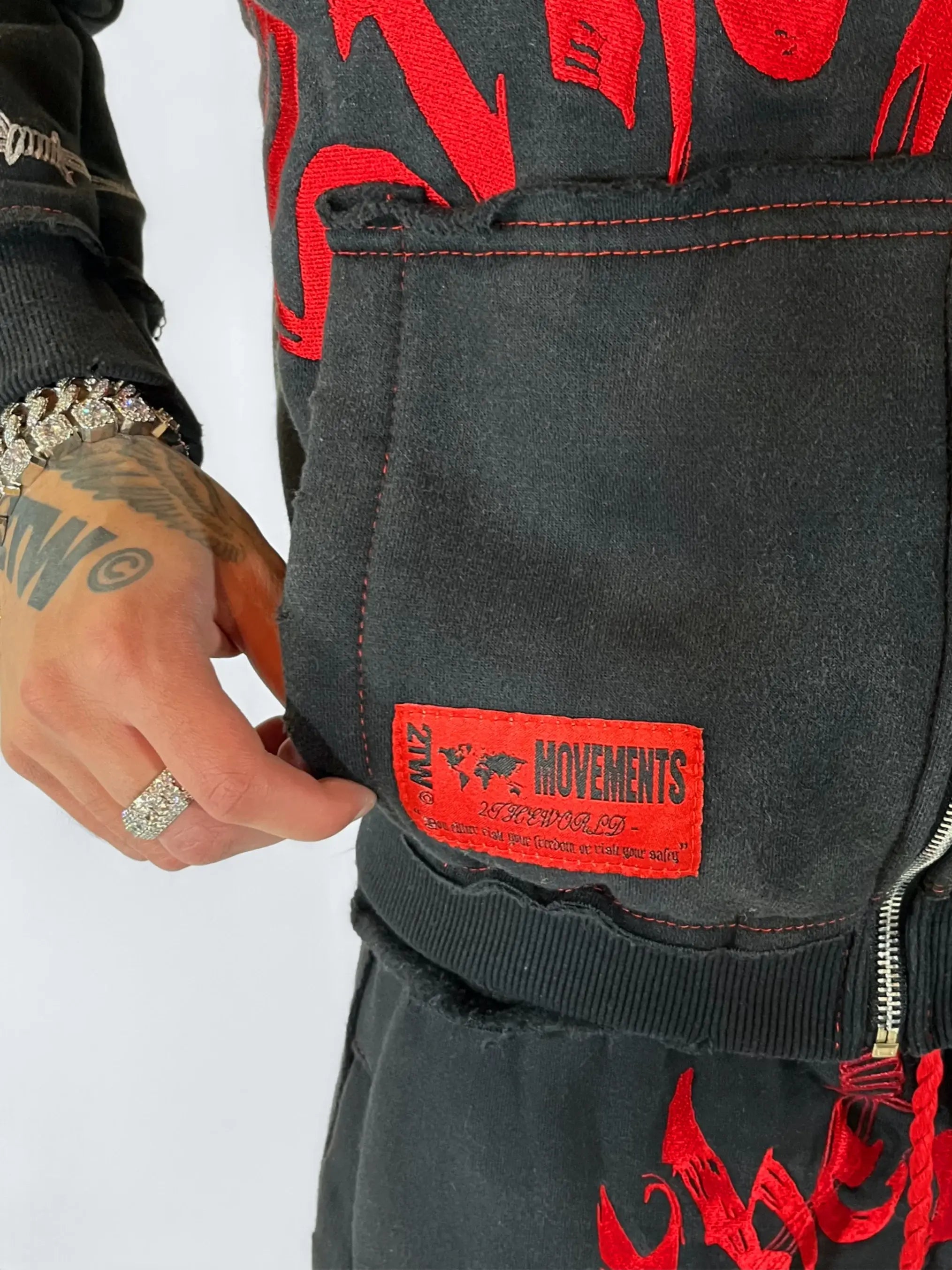 Red Eye Jacket - 2THEWORLD©