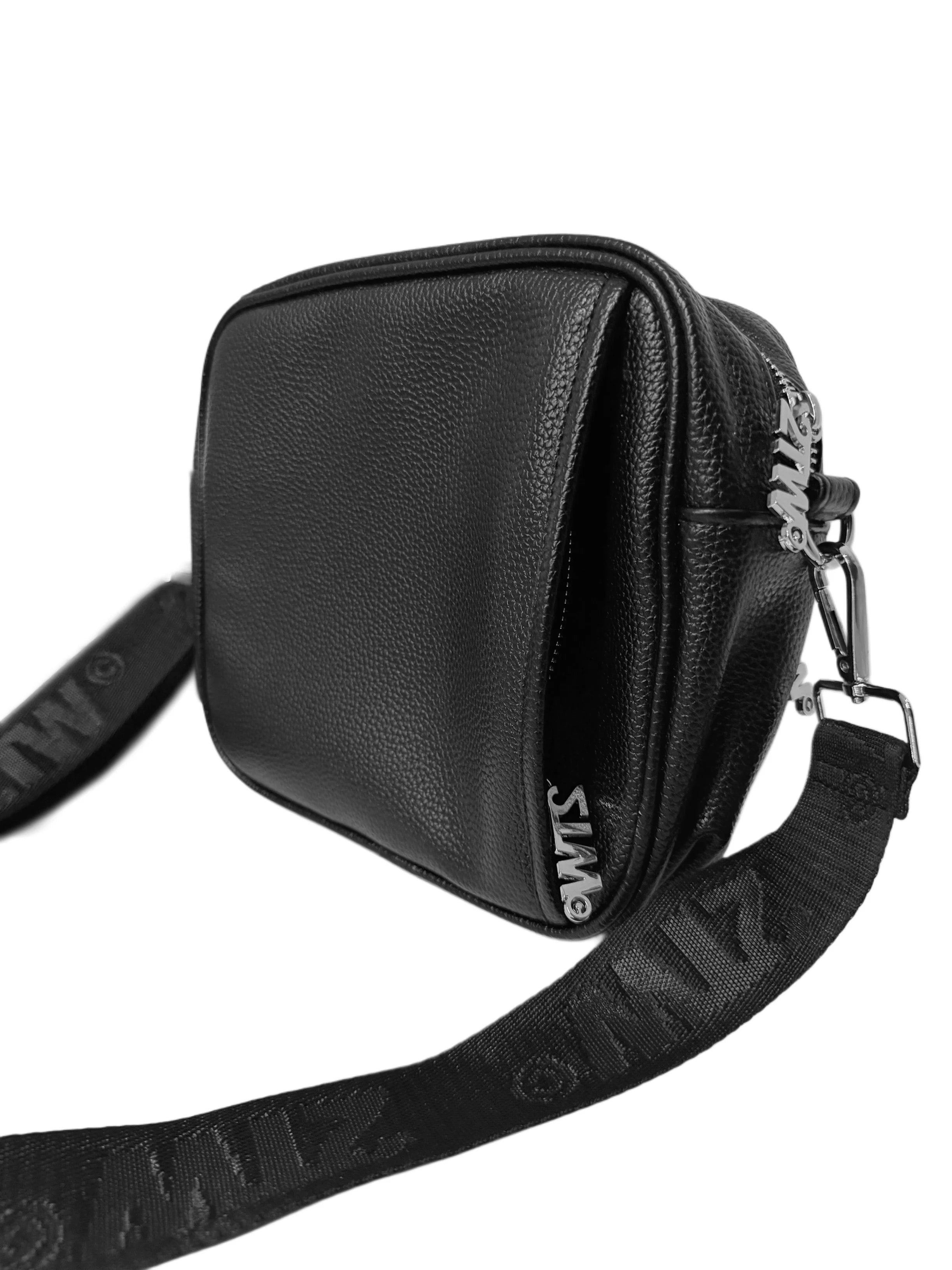 CHROME PATCHWORK SIDE BAG