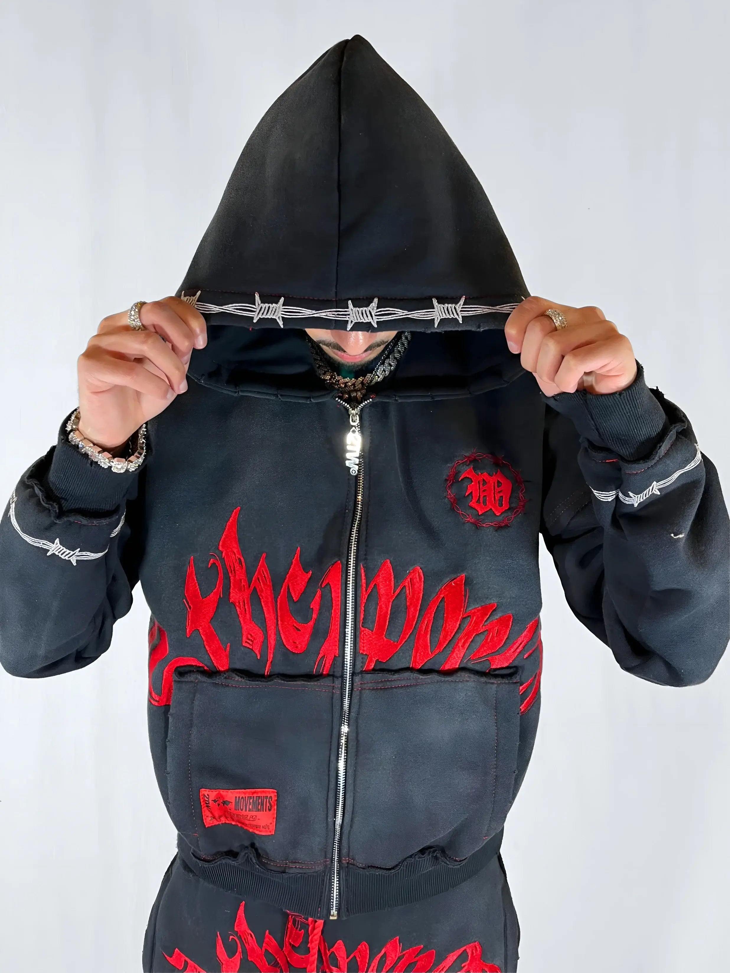 Red Eye Sweatsuit - 2THEWORLD©