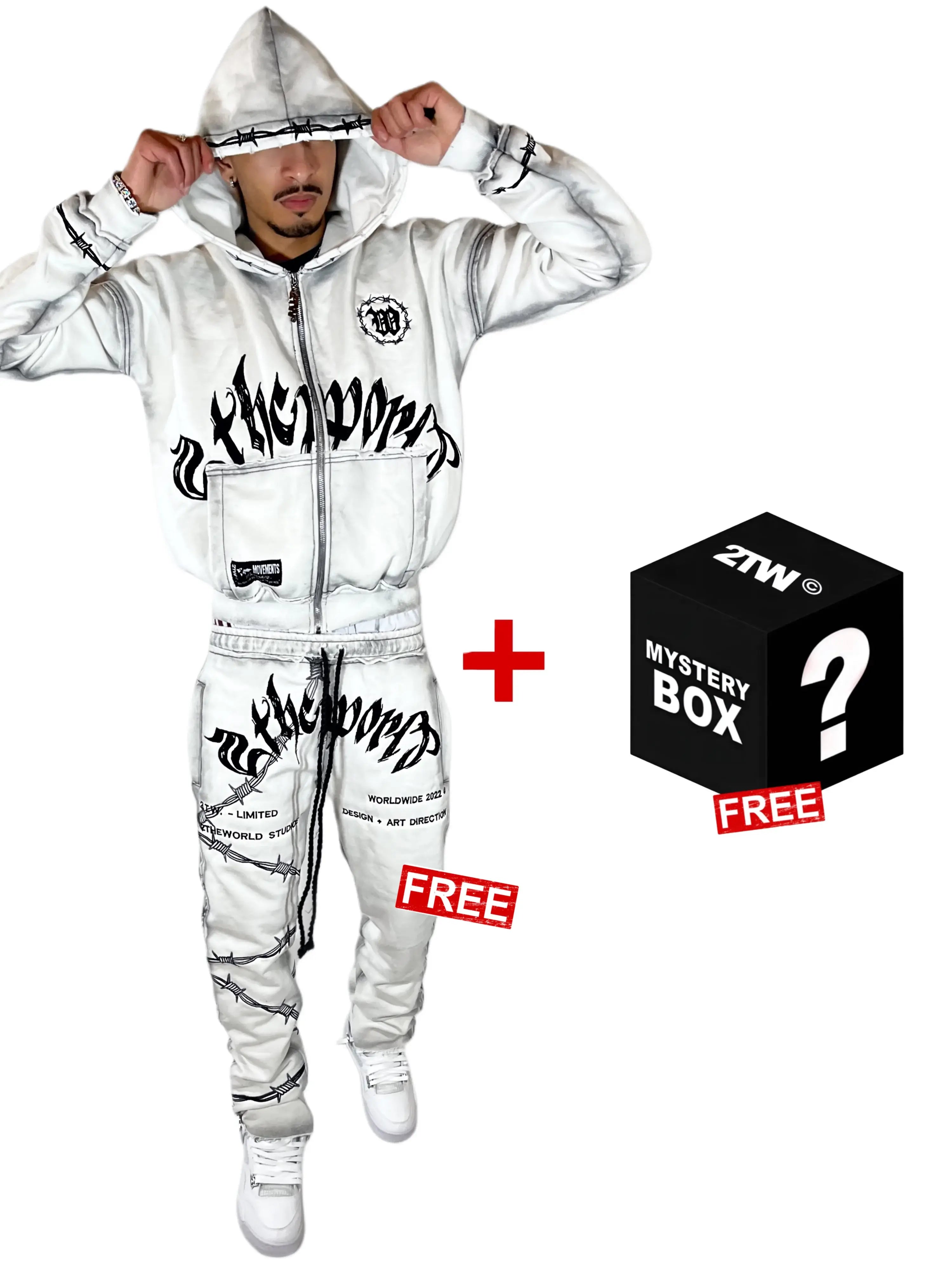 OFF-WHITE Jacket + Free Sweats + Free Item