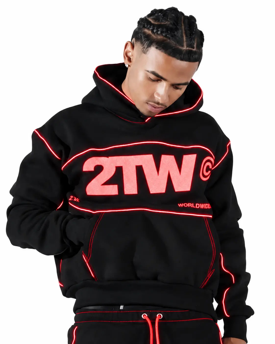 BLOODLINE REFLECTIVE ESSENTIAL HOODIE