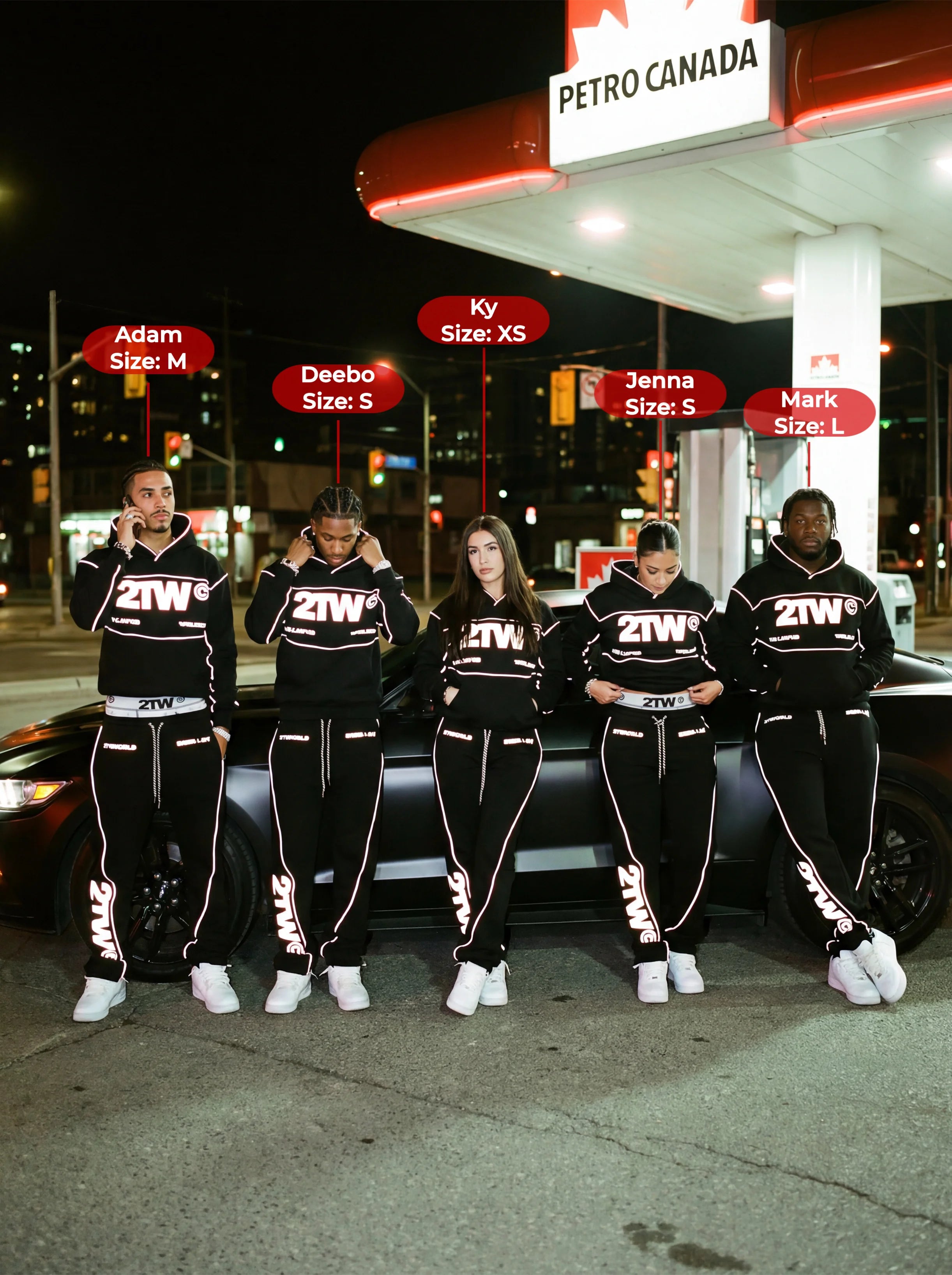 REFLECTIVE ESSENTIAL SWEATSUIT