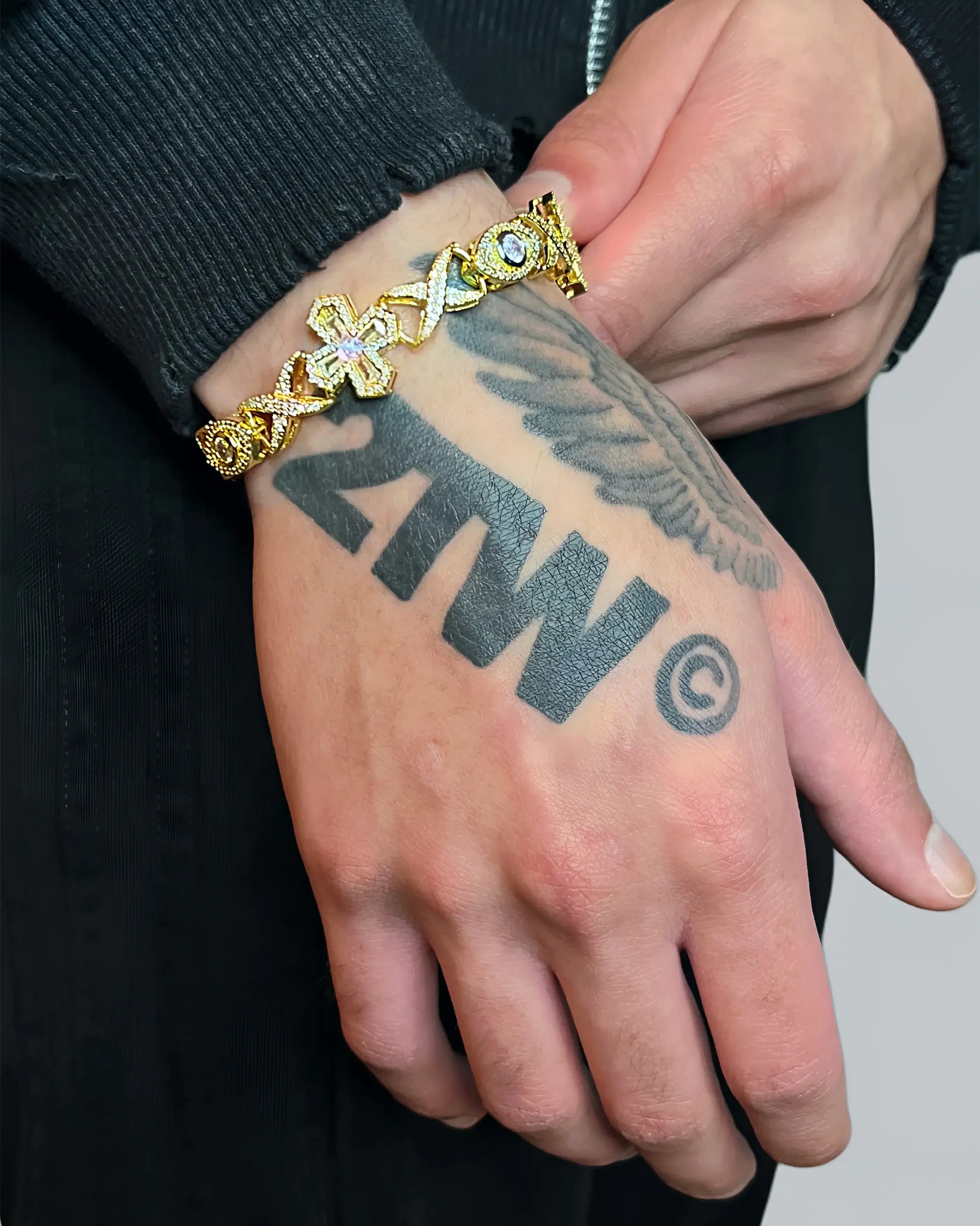 Evil Eye Baguette Bracelet