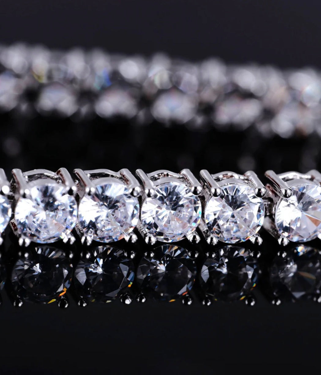 FREE Tennis Bracelet (White Gold)