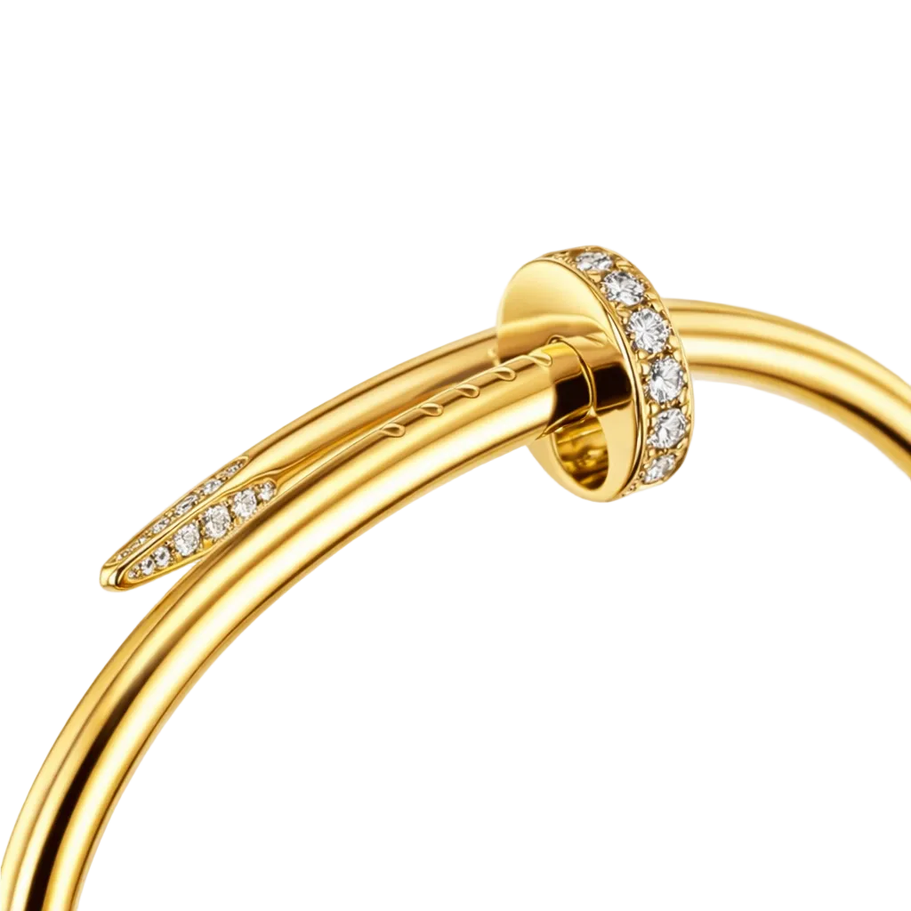 FREE Iced Nail Bracelet (Gold)