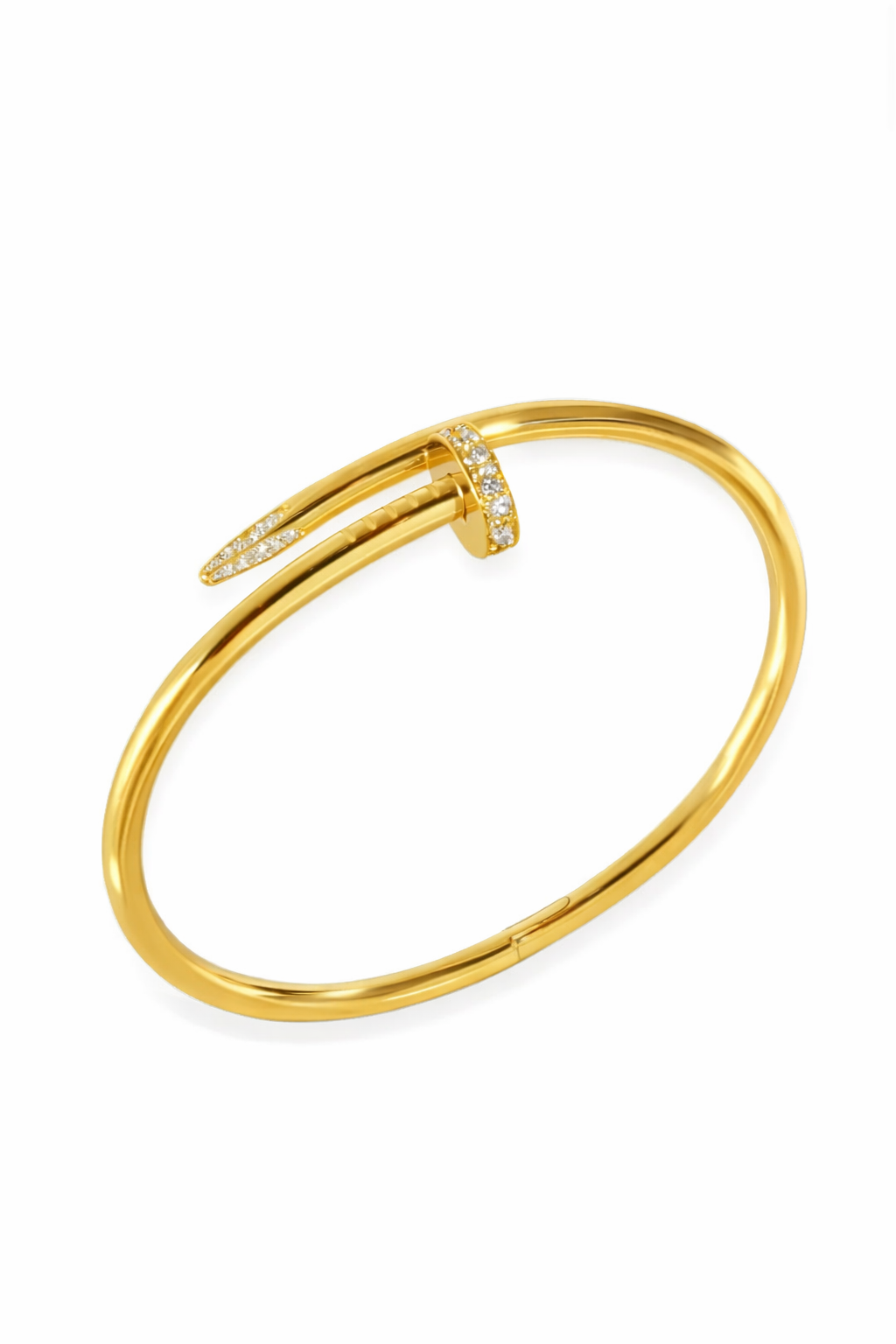 FREE Iced Nail Bracelet (Gold)