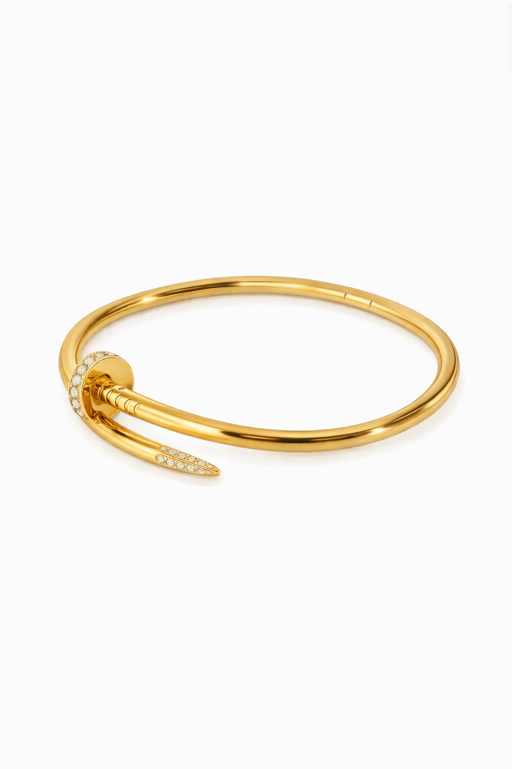 FREE Iced Nail Bracelet (Gold)