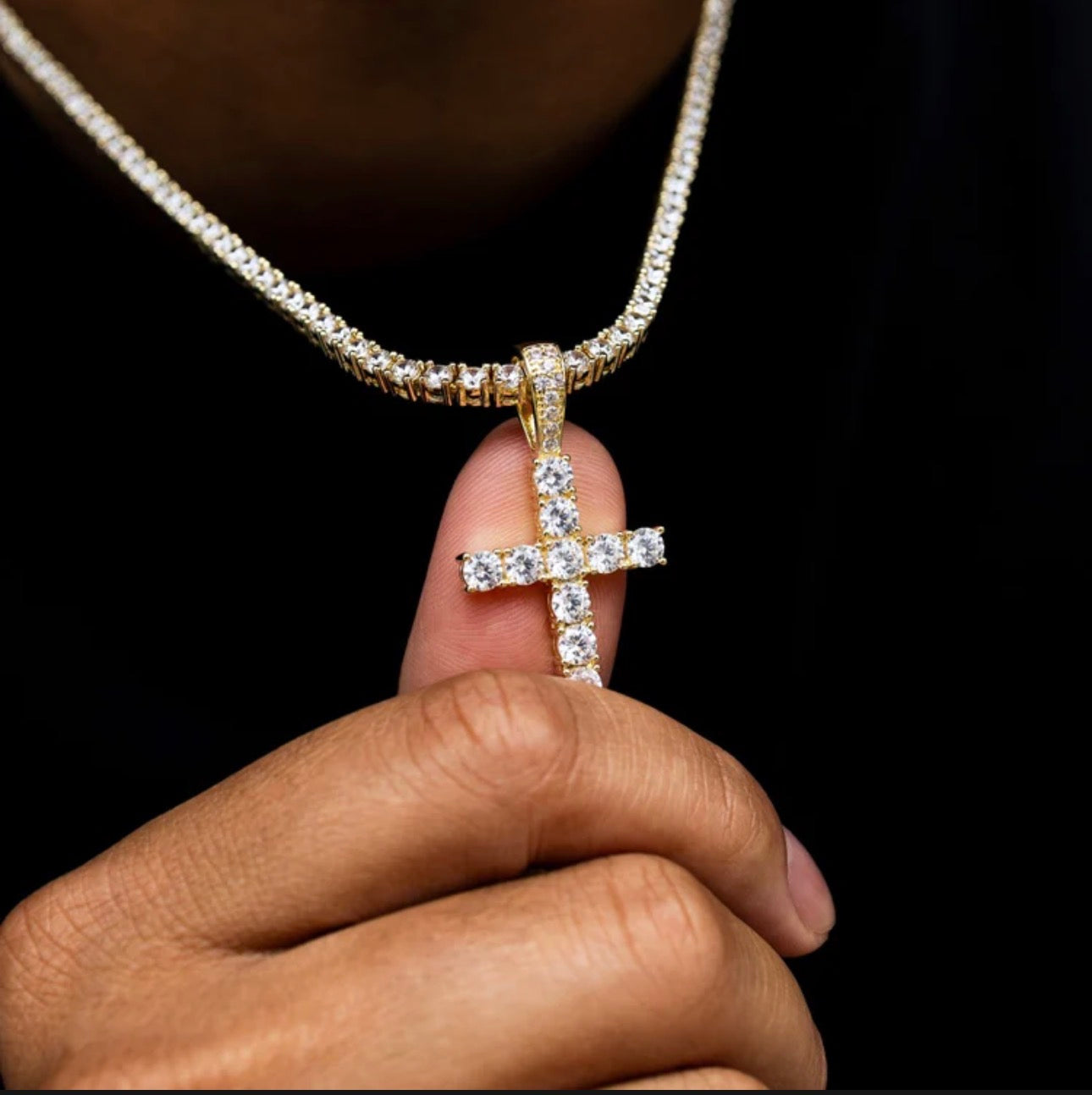 FREE Gold Cross Pendant