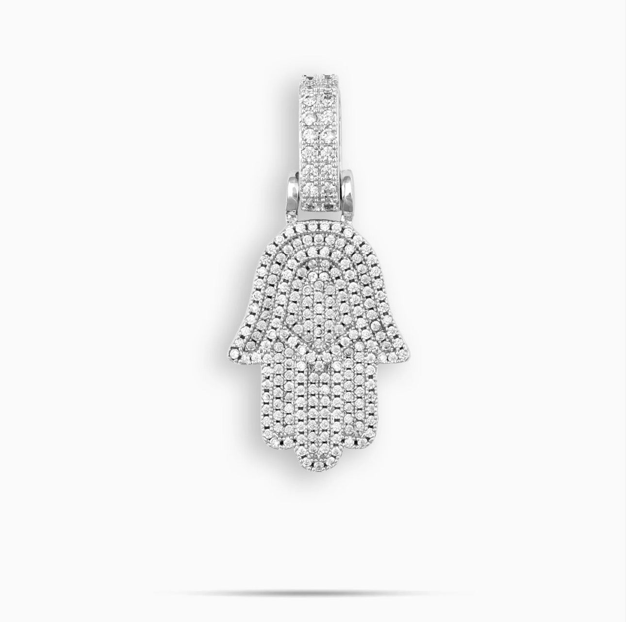 FREE Hamza Pendant (White Gold)
