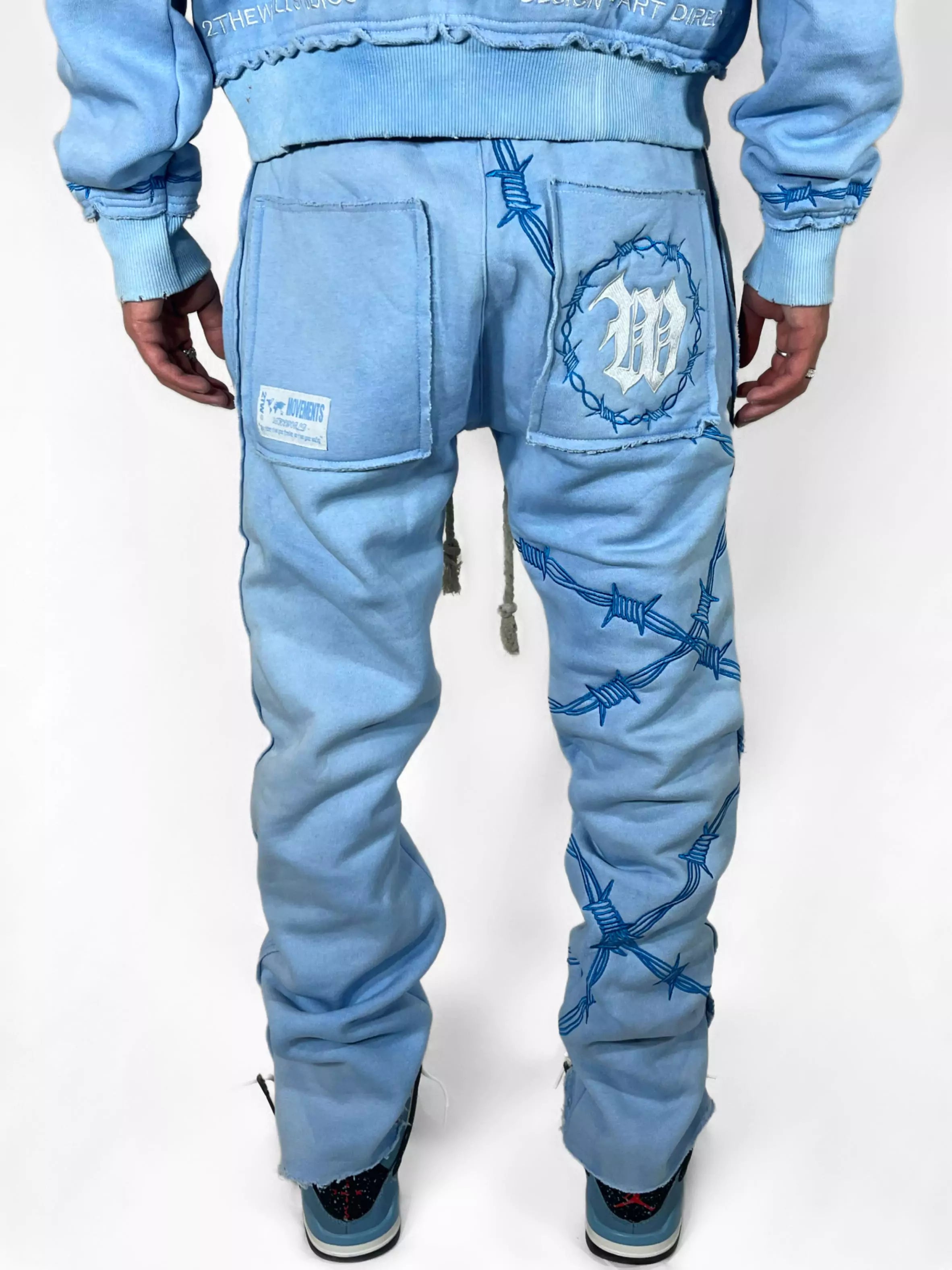 2THEWRLD Sweats UNC Blue