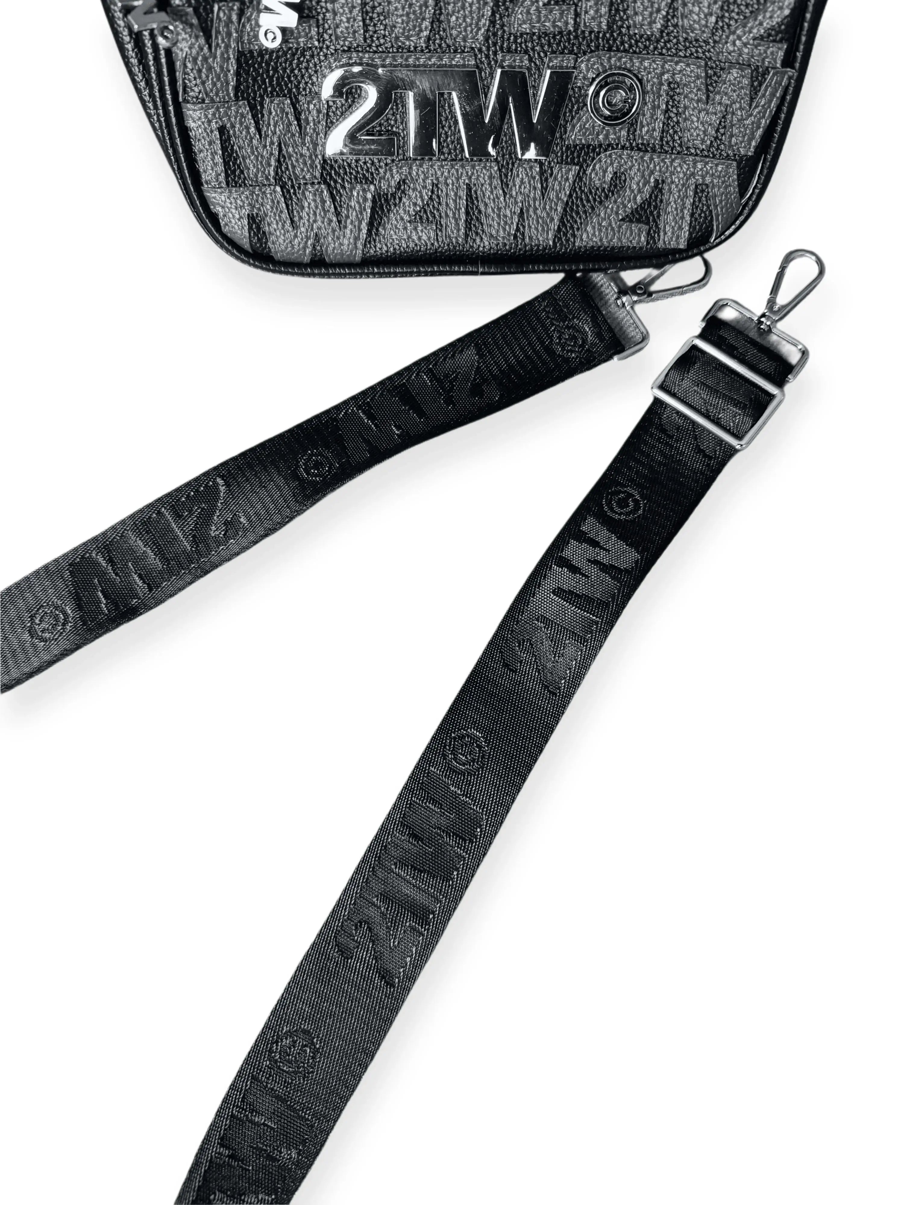 CHROME PATCHWORK SIDE BAG