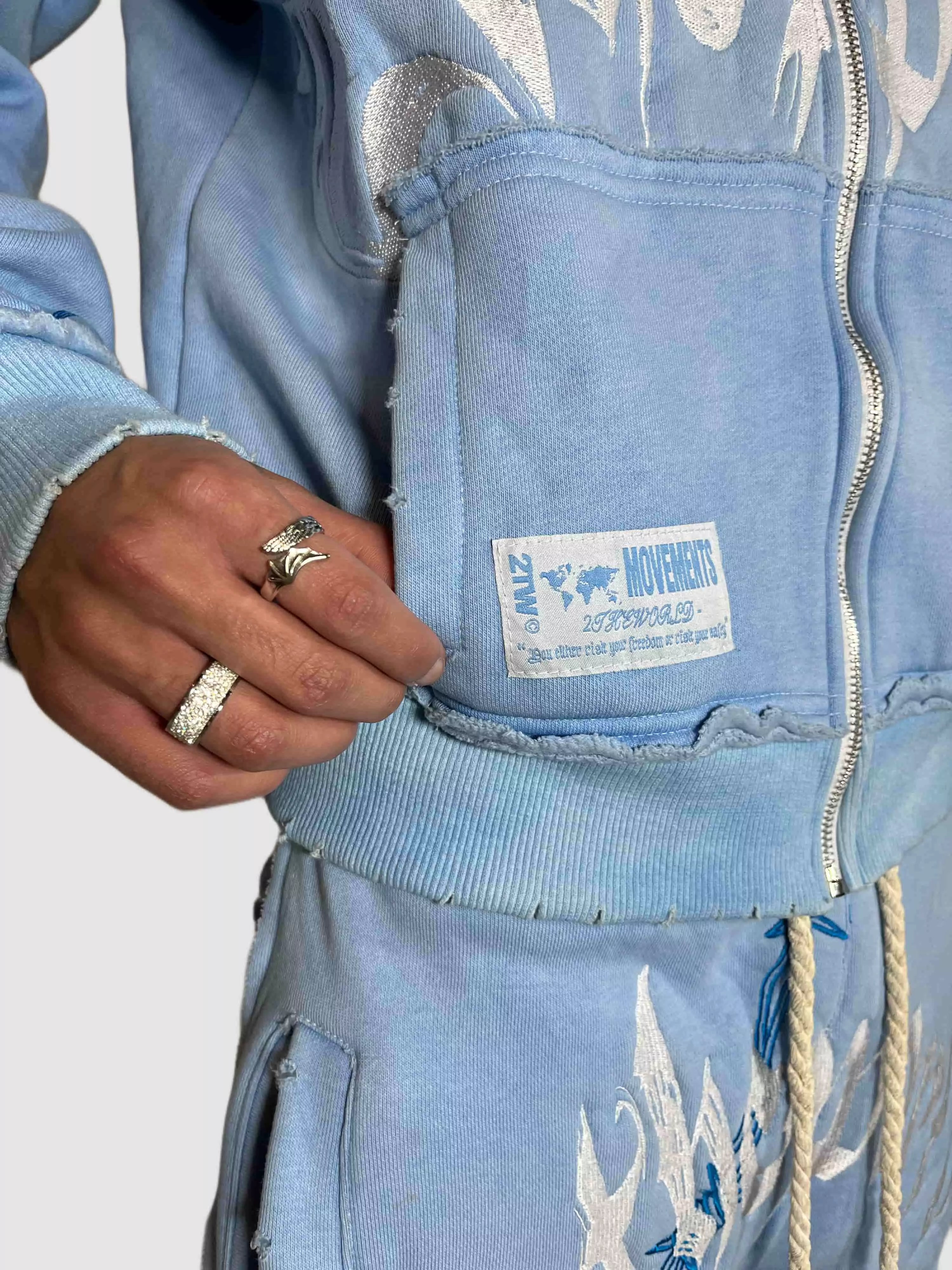 2THEWRLD Jacket UNC Blue