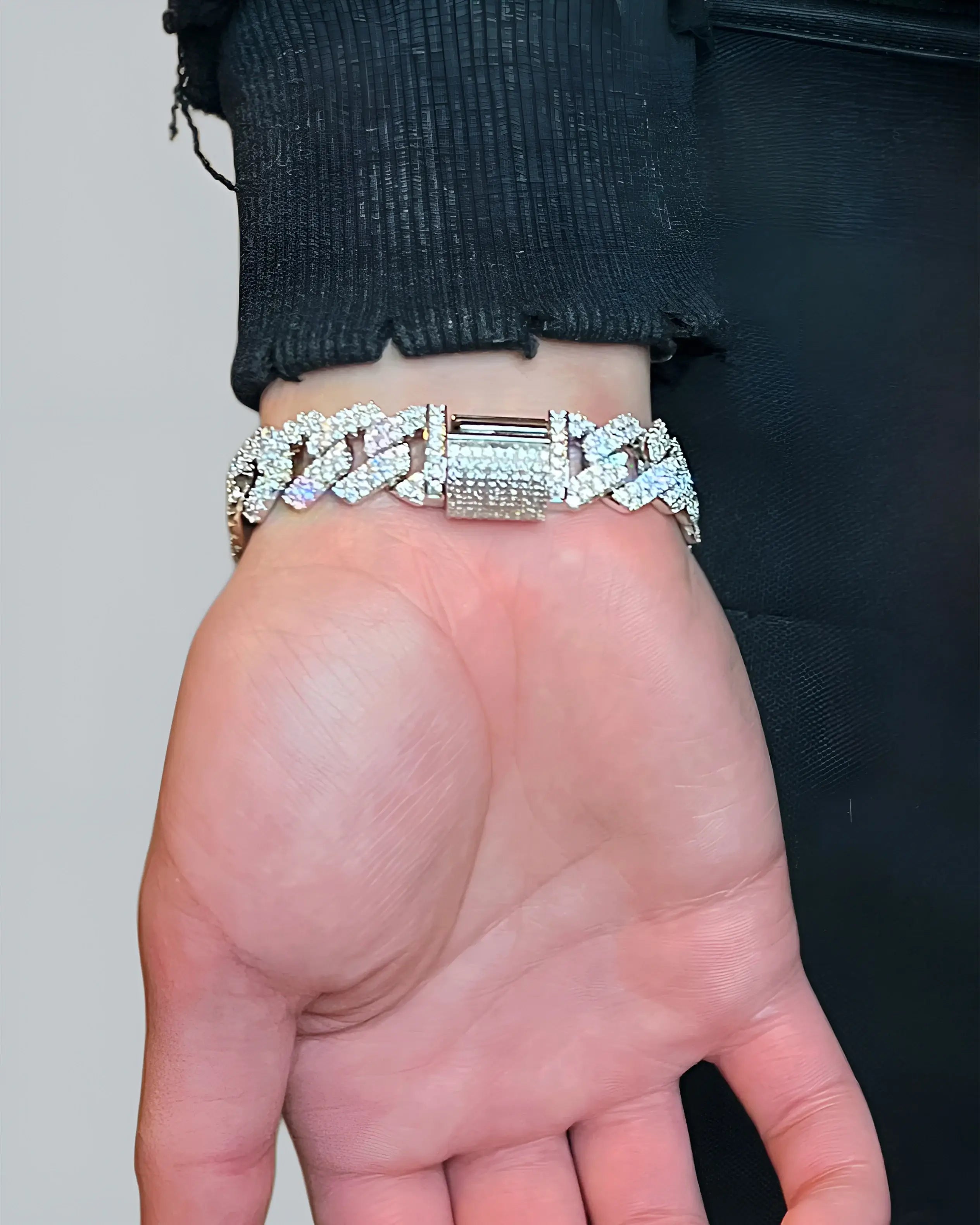 12mm Cuban Bracelet + FREE CHAIN