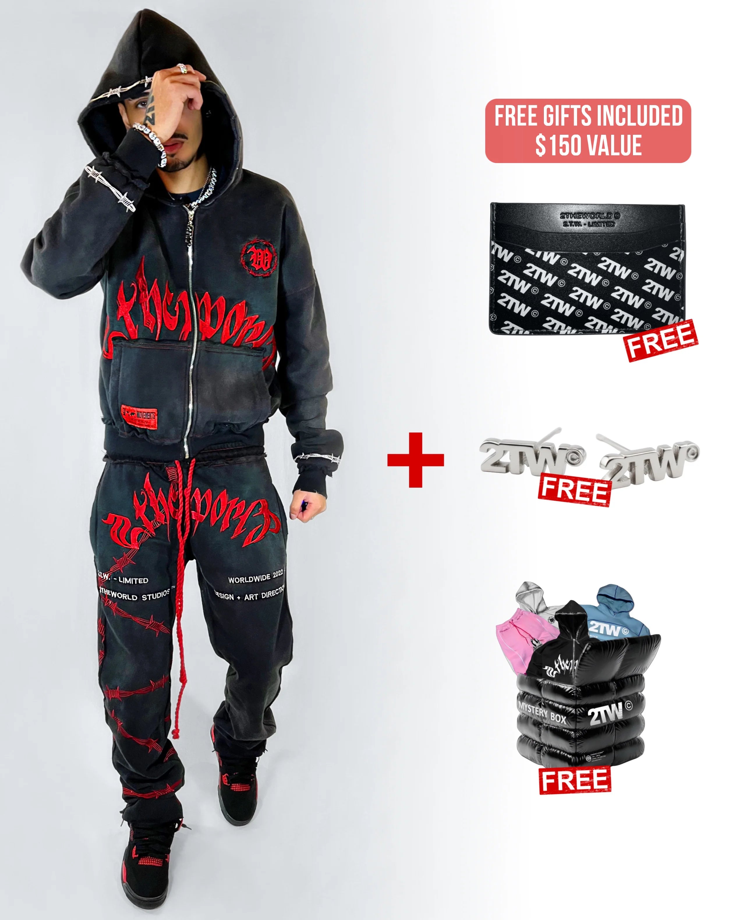 Red Eye Sweatsuit