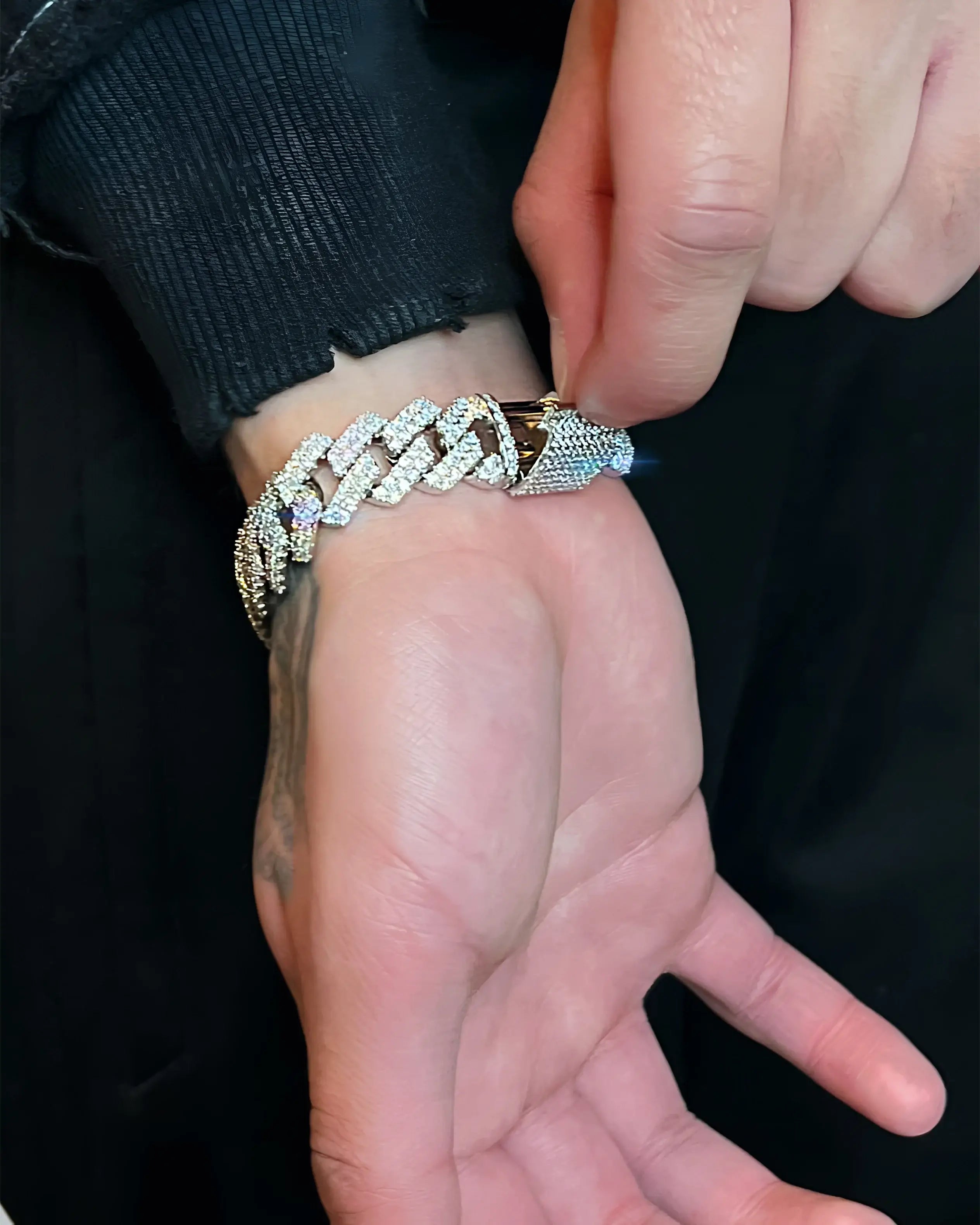 12mm Cuban Bracelet + FREE CHAIN