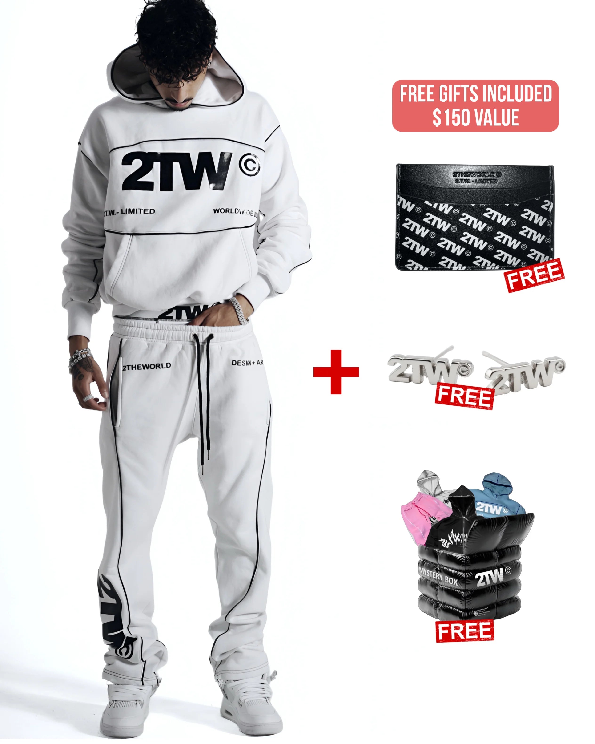 OFF-WHITE ESSENTIAL SWEATSUIT