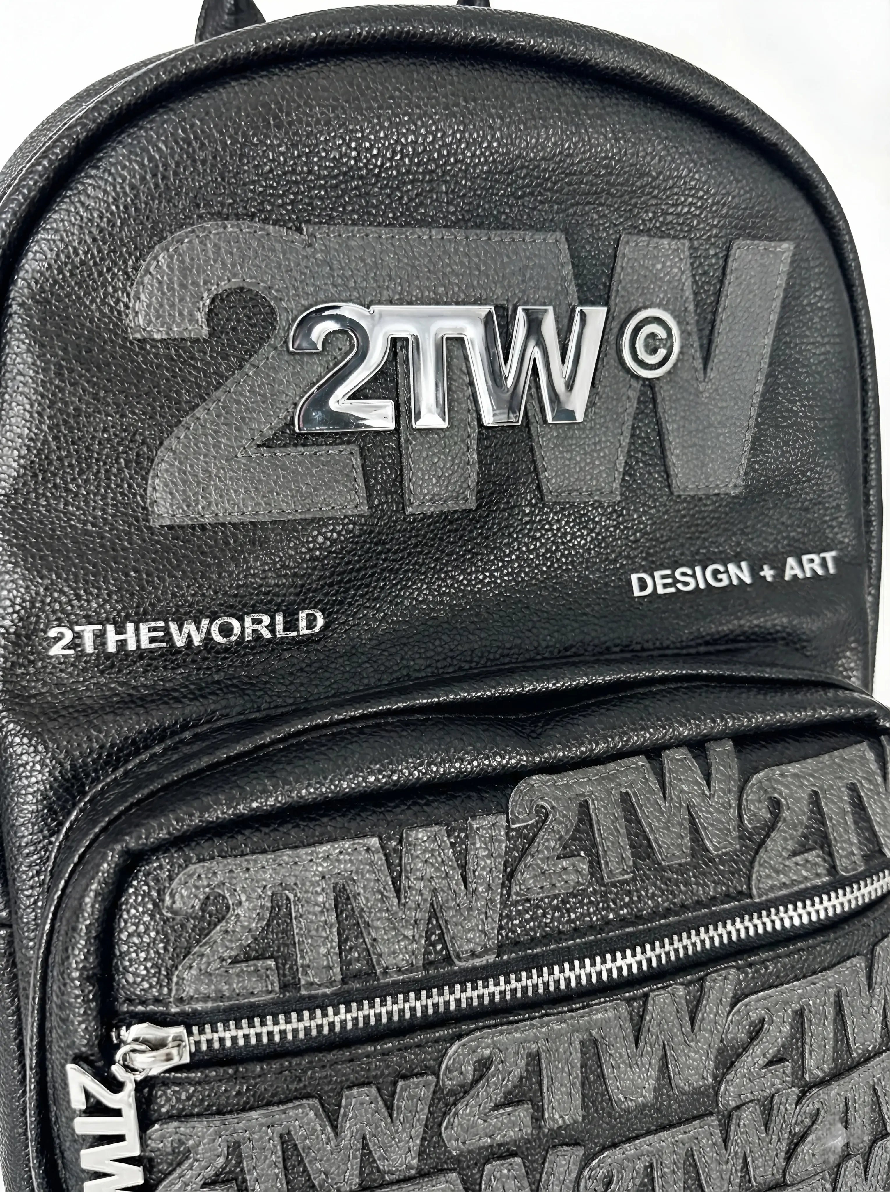 CHROME PATCHWORK BACKPACK