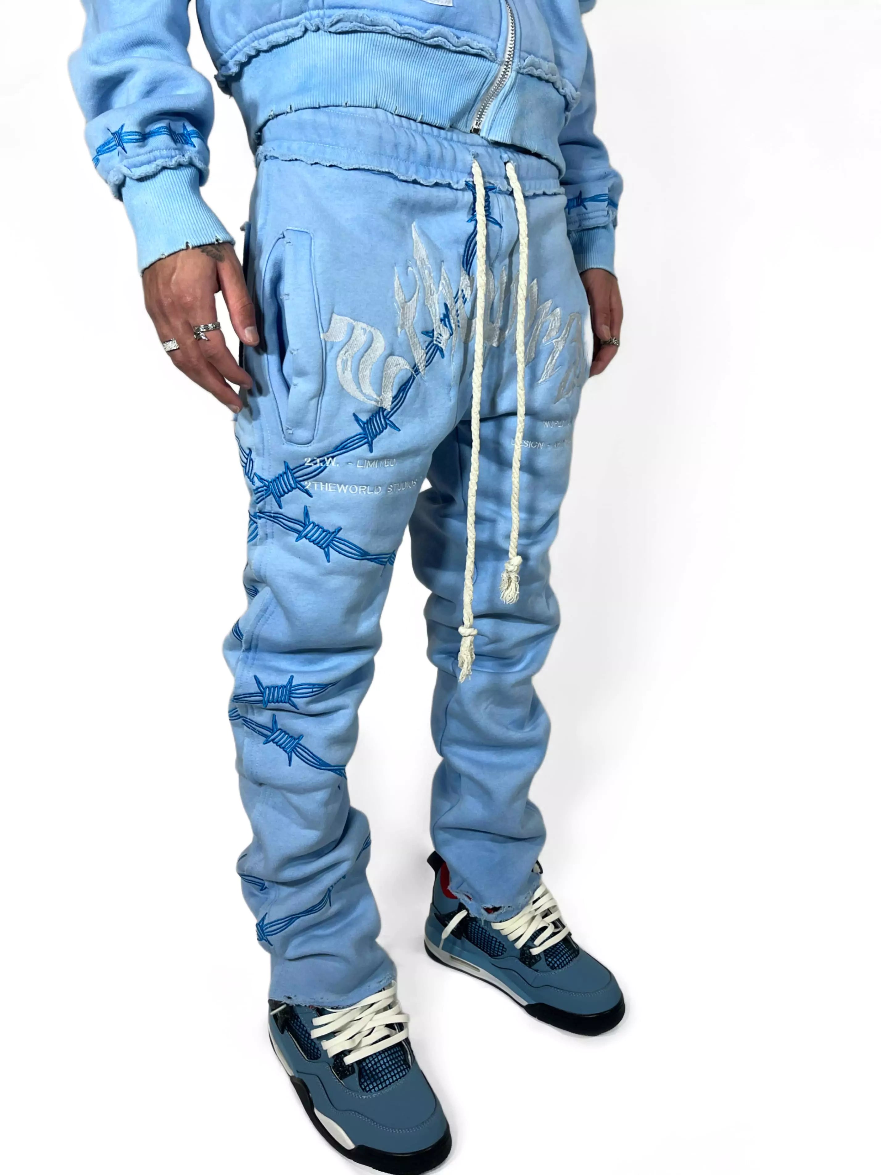 2THEWRLD Sweats UNC Blue