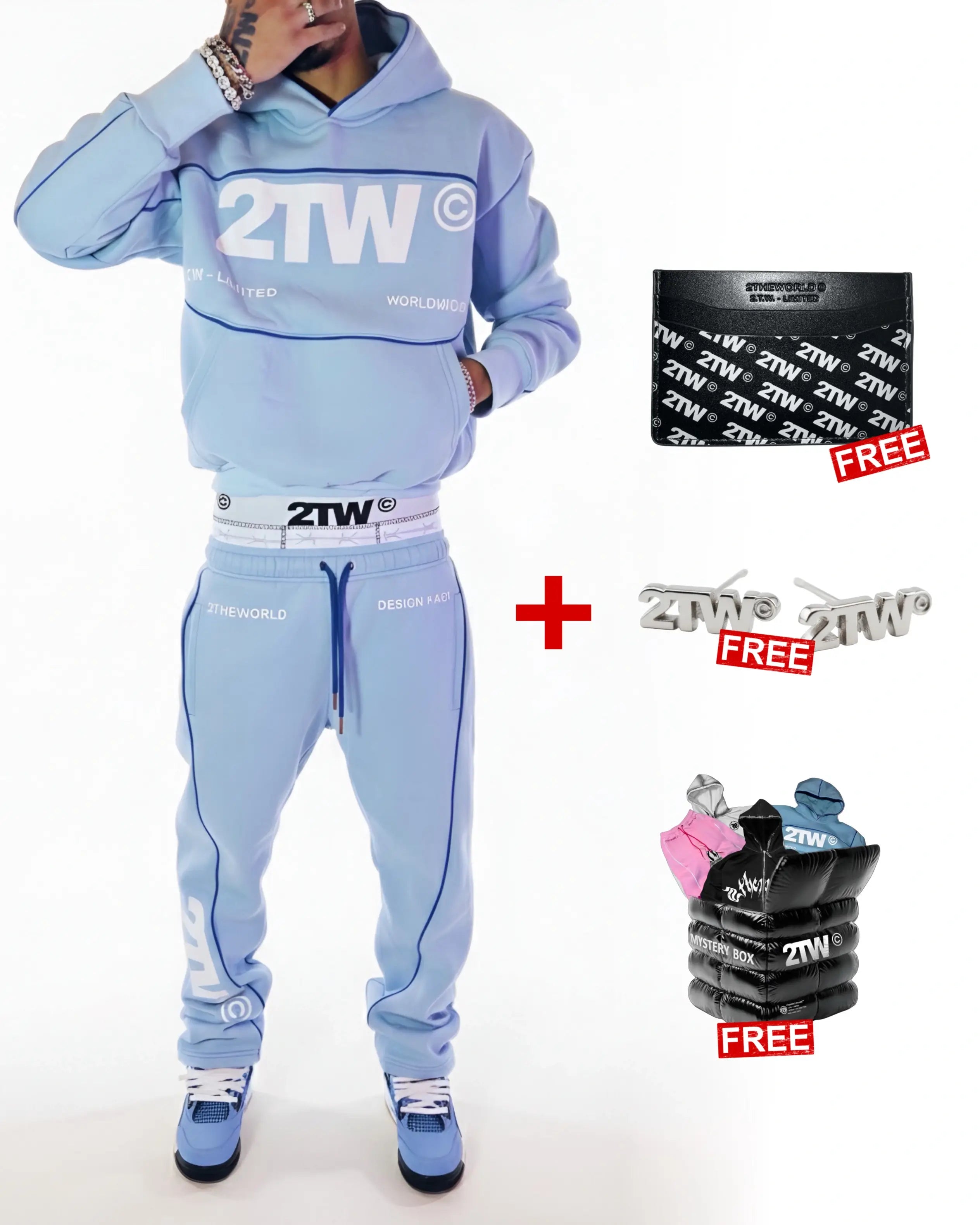 UNC BLUE ESSENTIAL SWEATSUIT