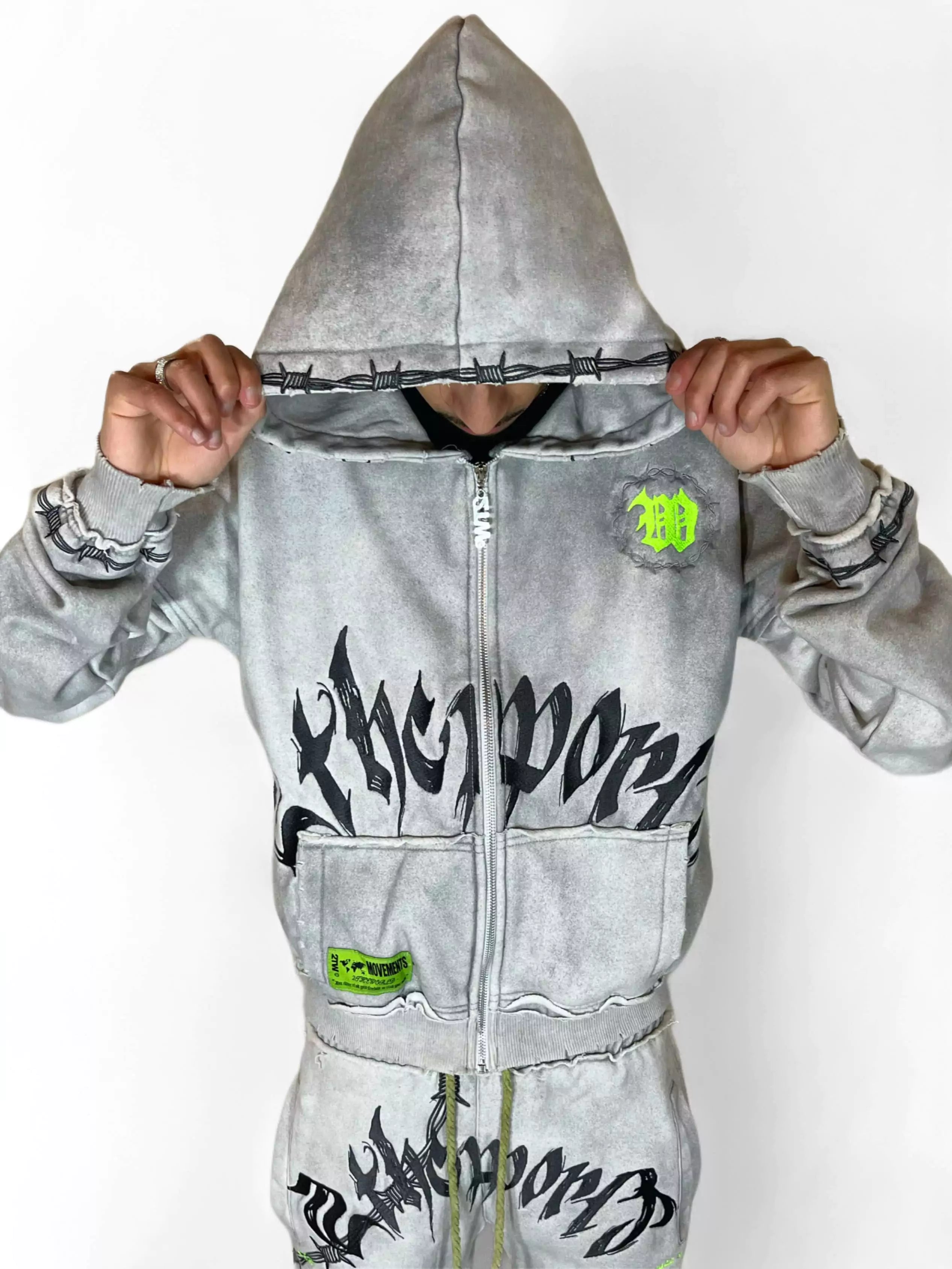 95 NEON Hoodie + Free Sweats