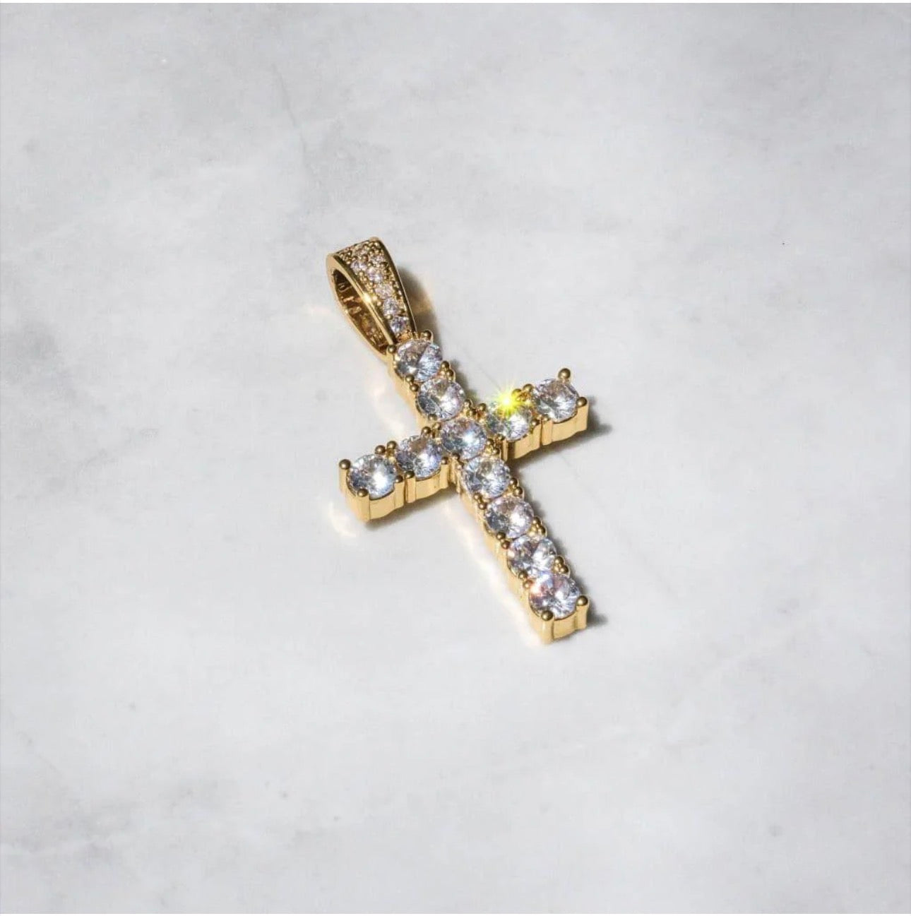 FREE Gold Cross Pendant