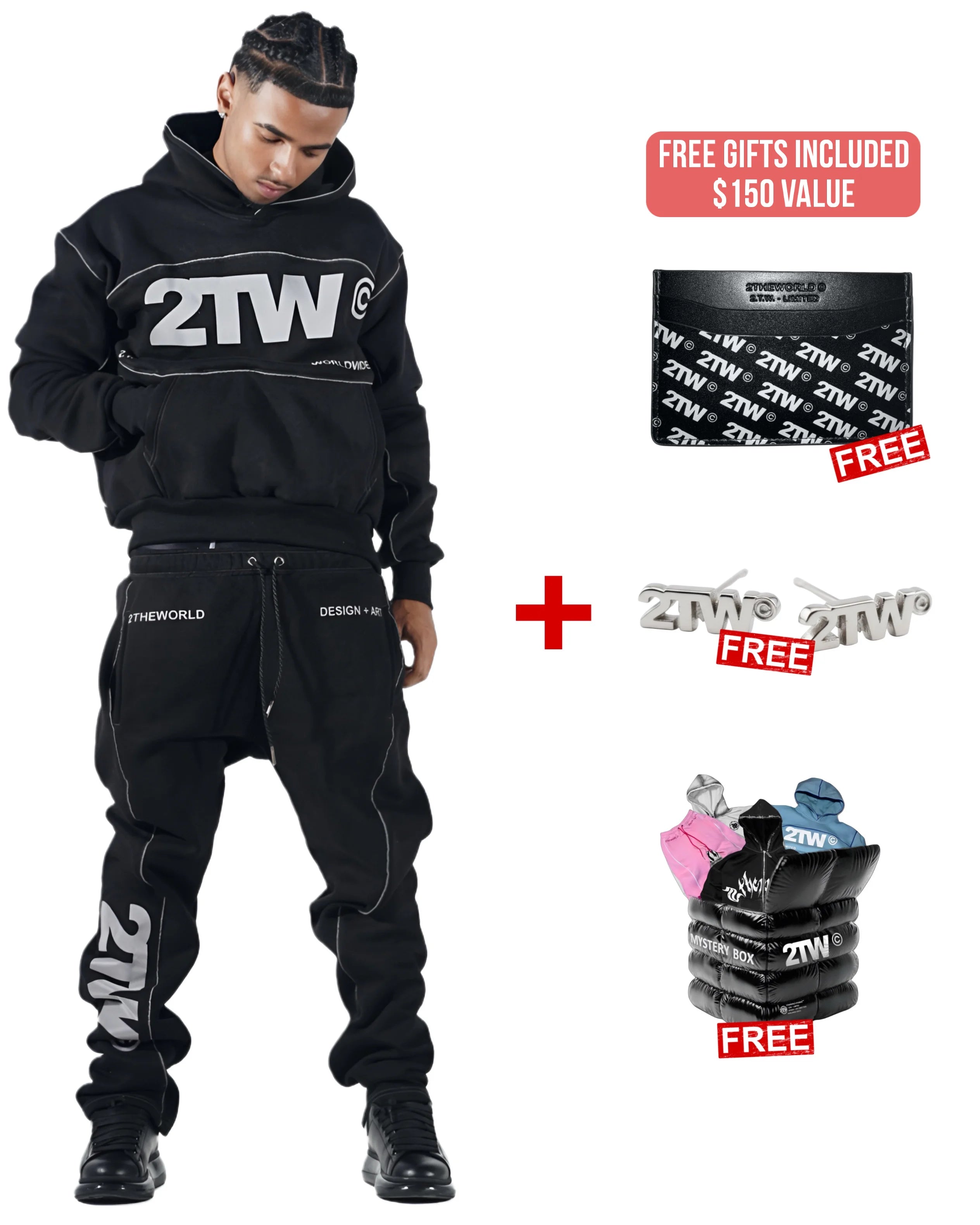 REFLECTIVE ESSENTIAL SWEATSUIT