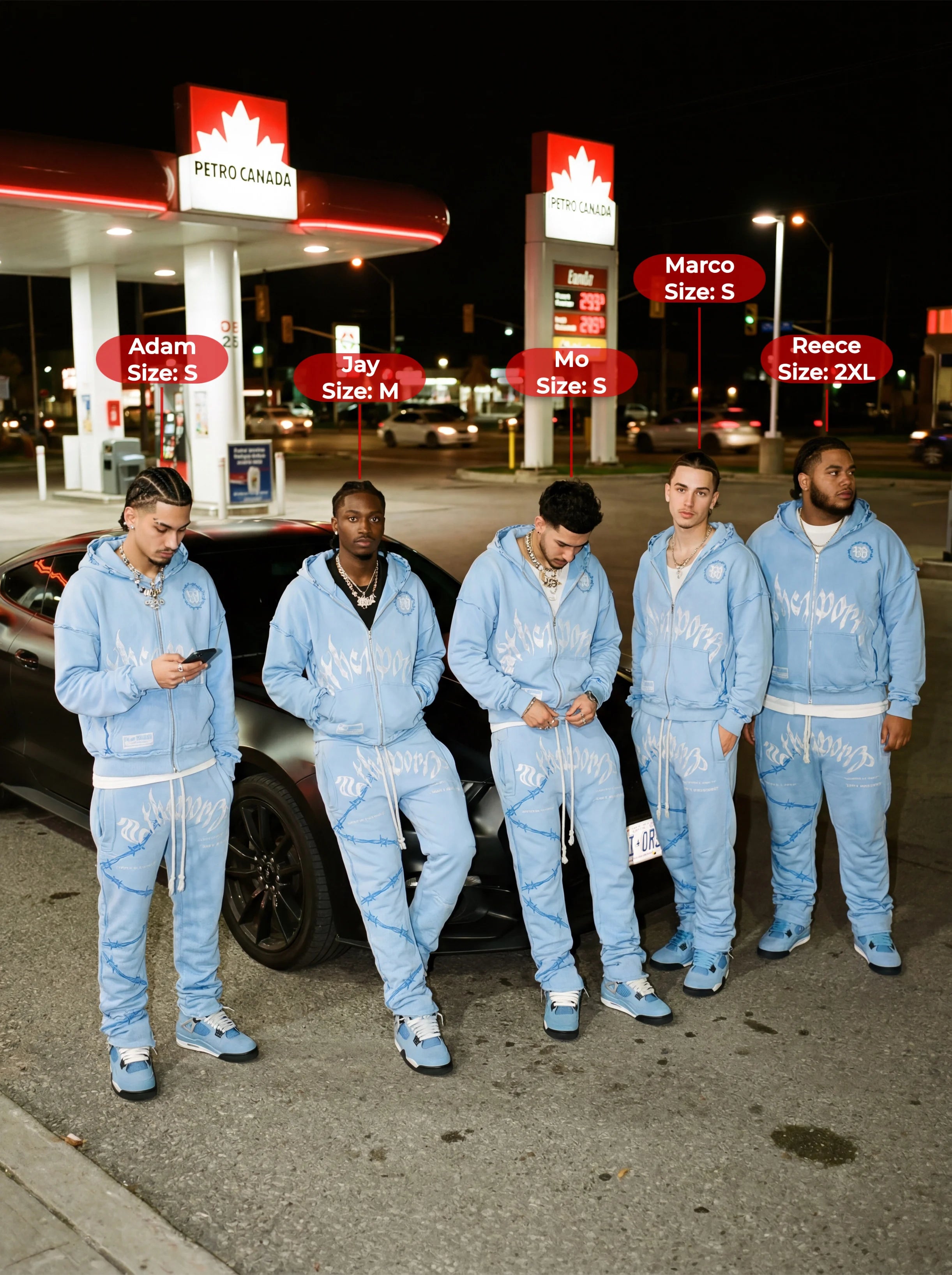 UNC Blue Sweatsuit