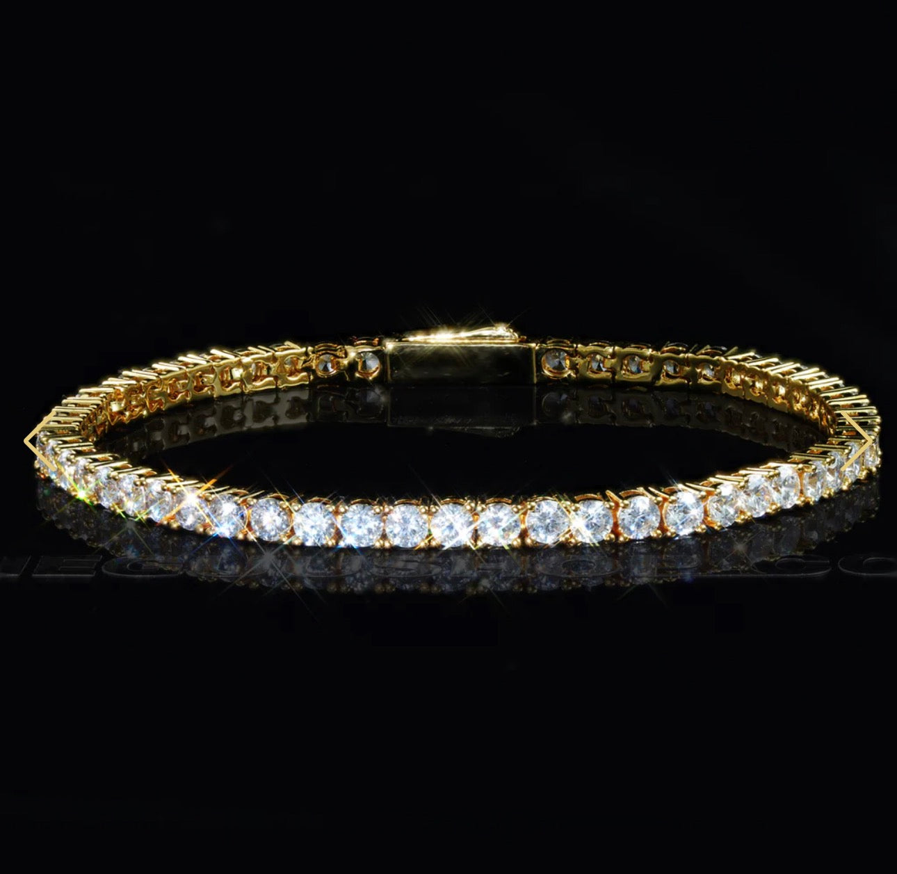 FREE Tennis Bracelet (Gold)