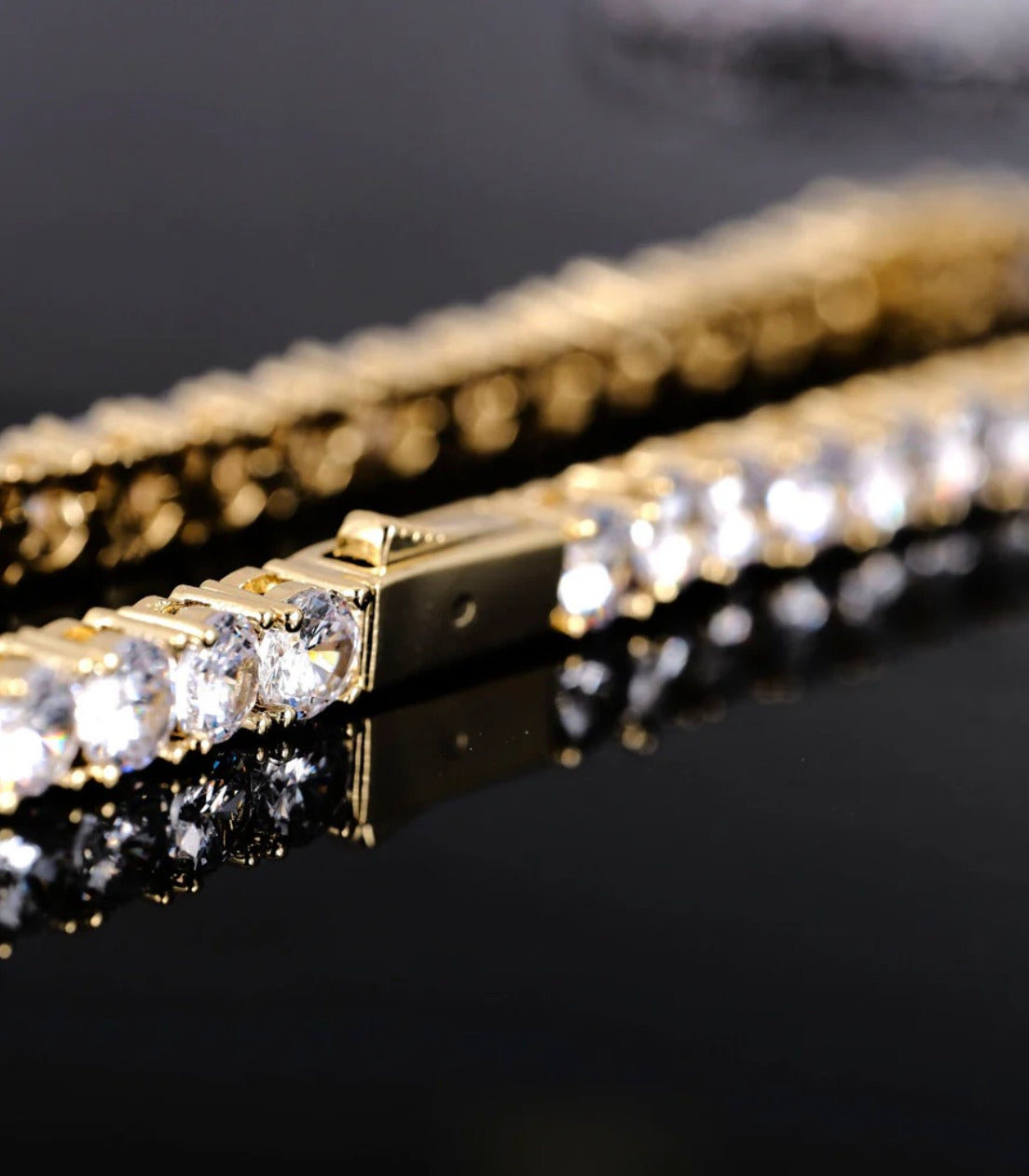 FREE Tennis Bracelet (Gold)