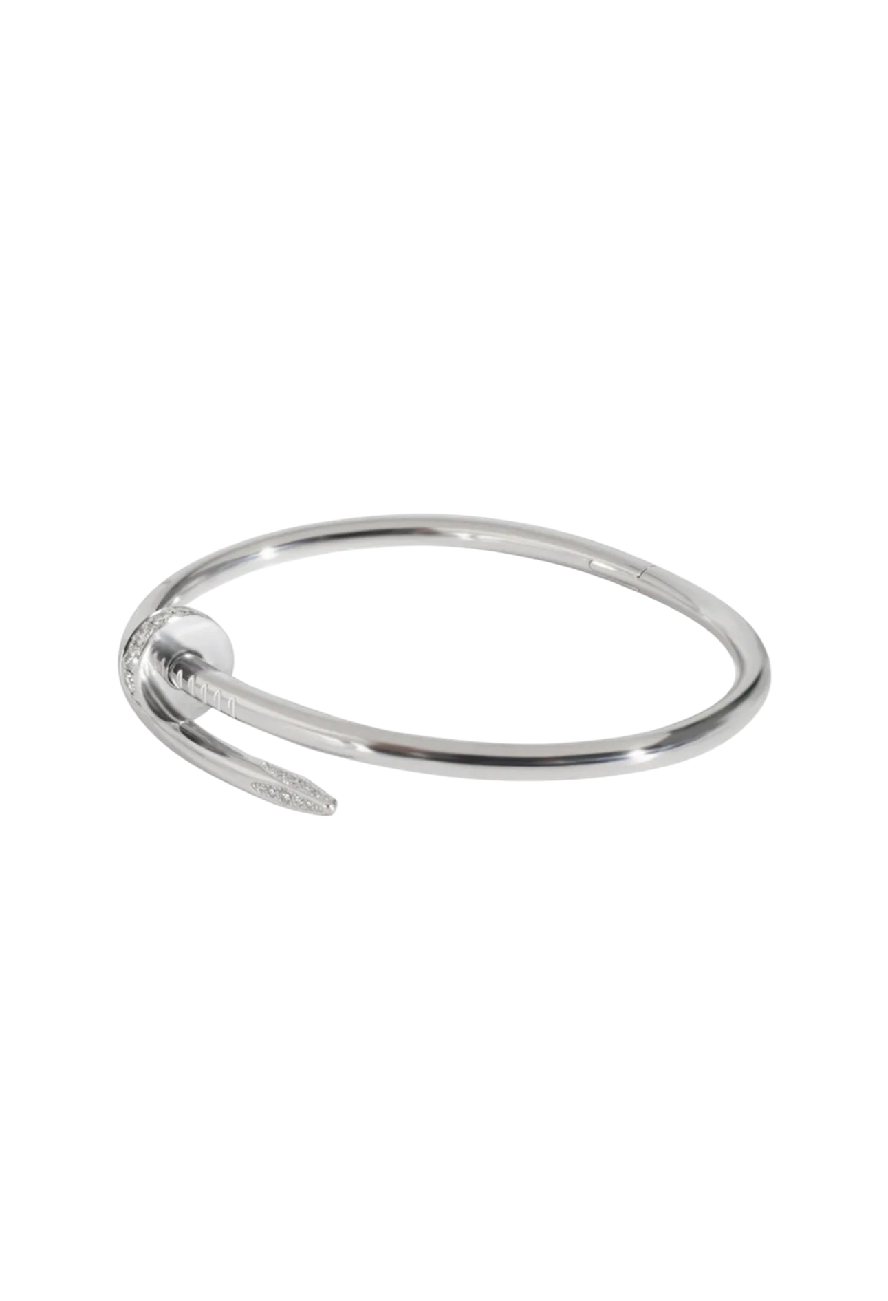 FREE Iced Nail Bracelet (White Gold)