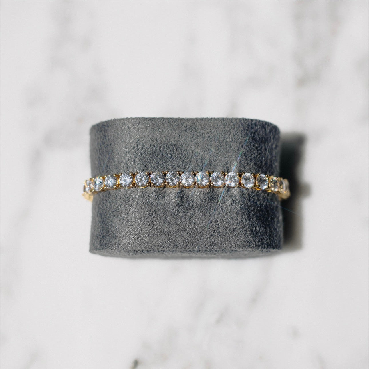 FREE Tennis Bracelet (Gold)