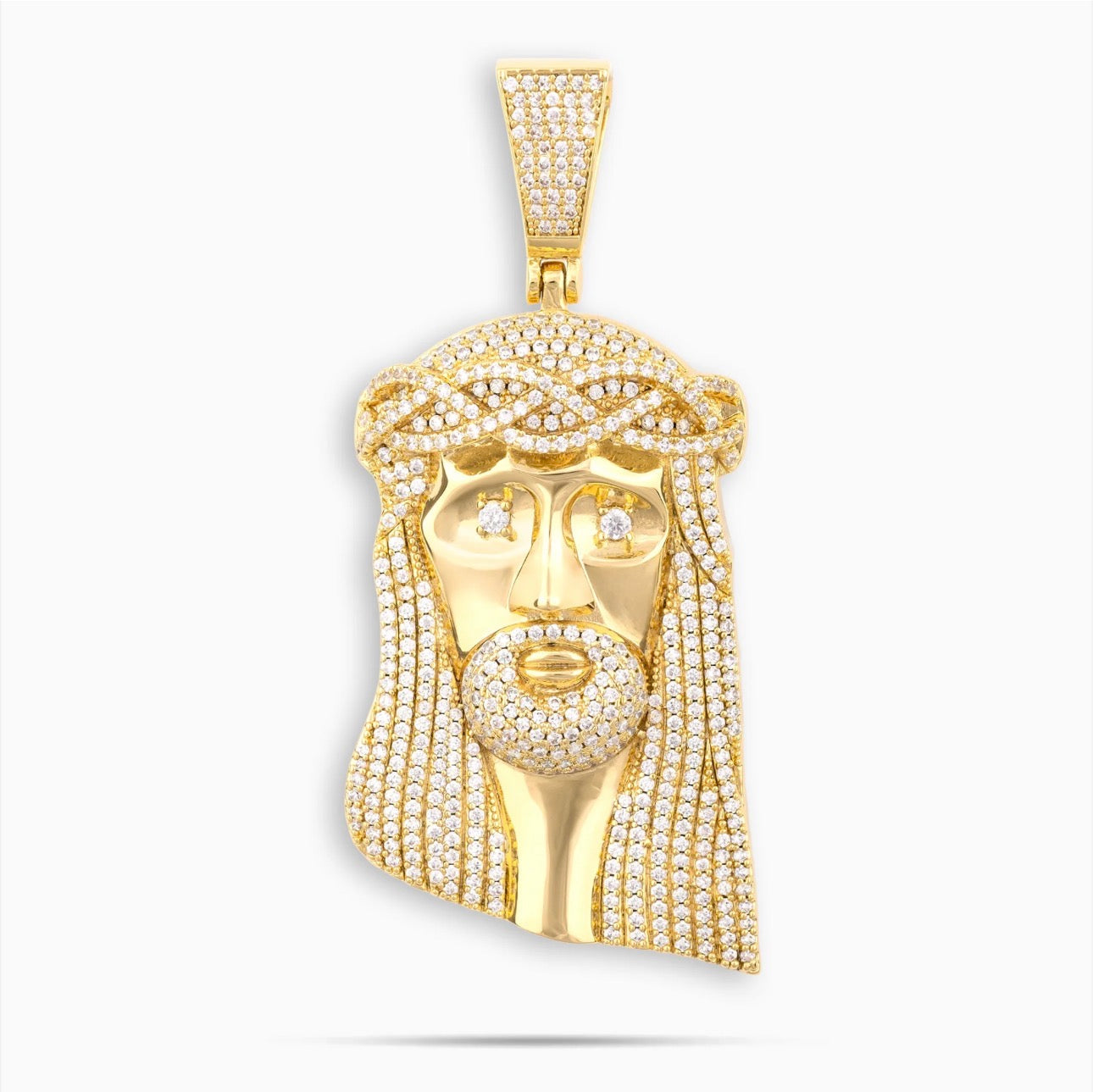 FREE Tennis Chain + Jesus Piece SET (Gold)