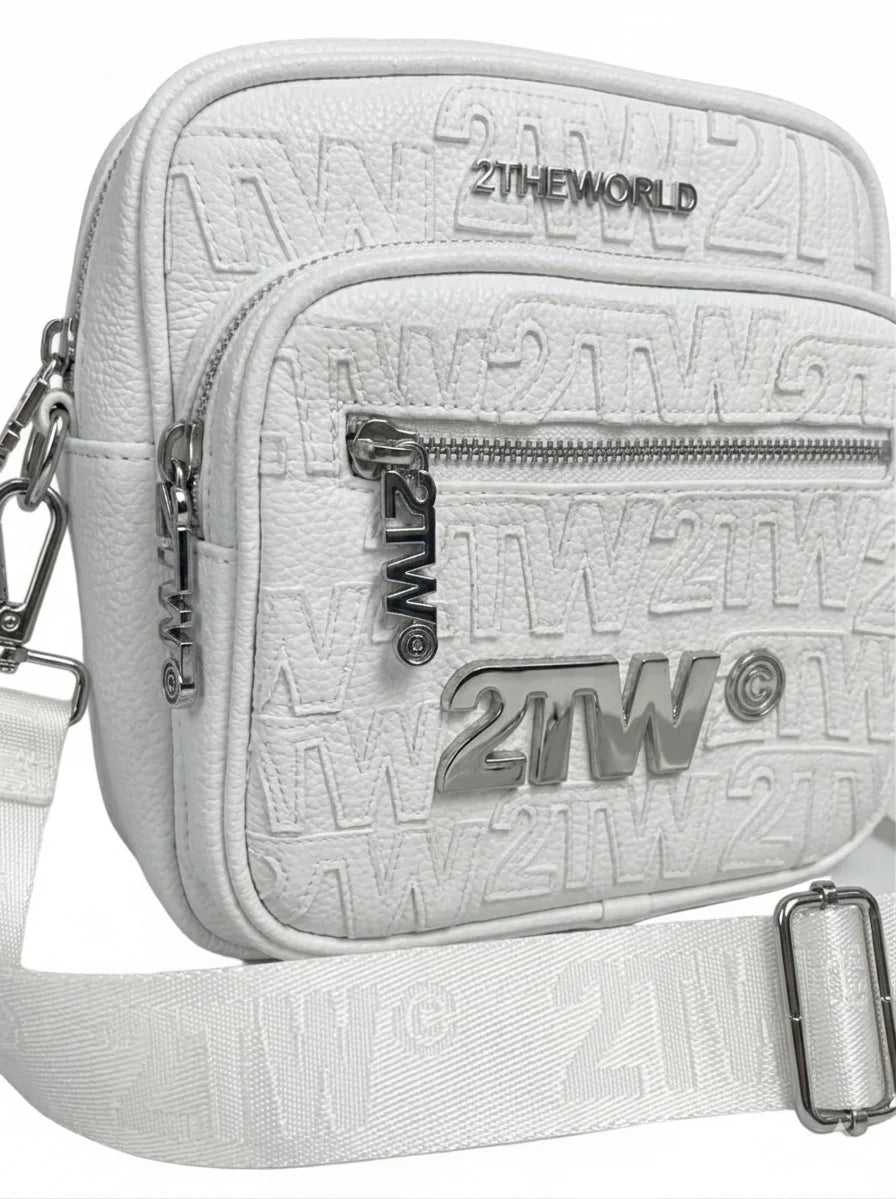 OFF-WHITE PATCHWORK SIDE BAG