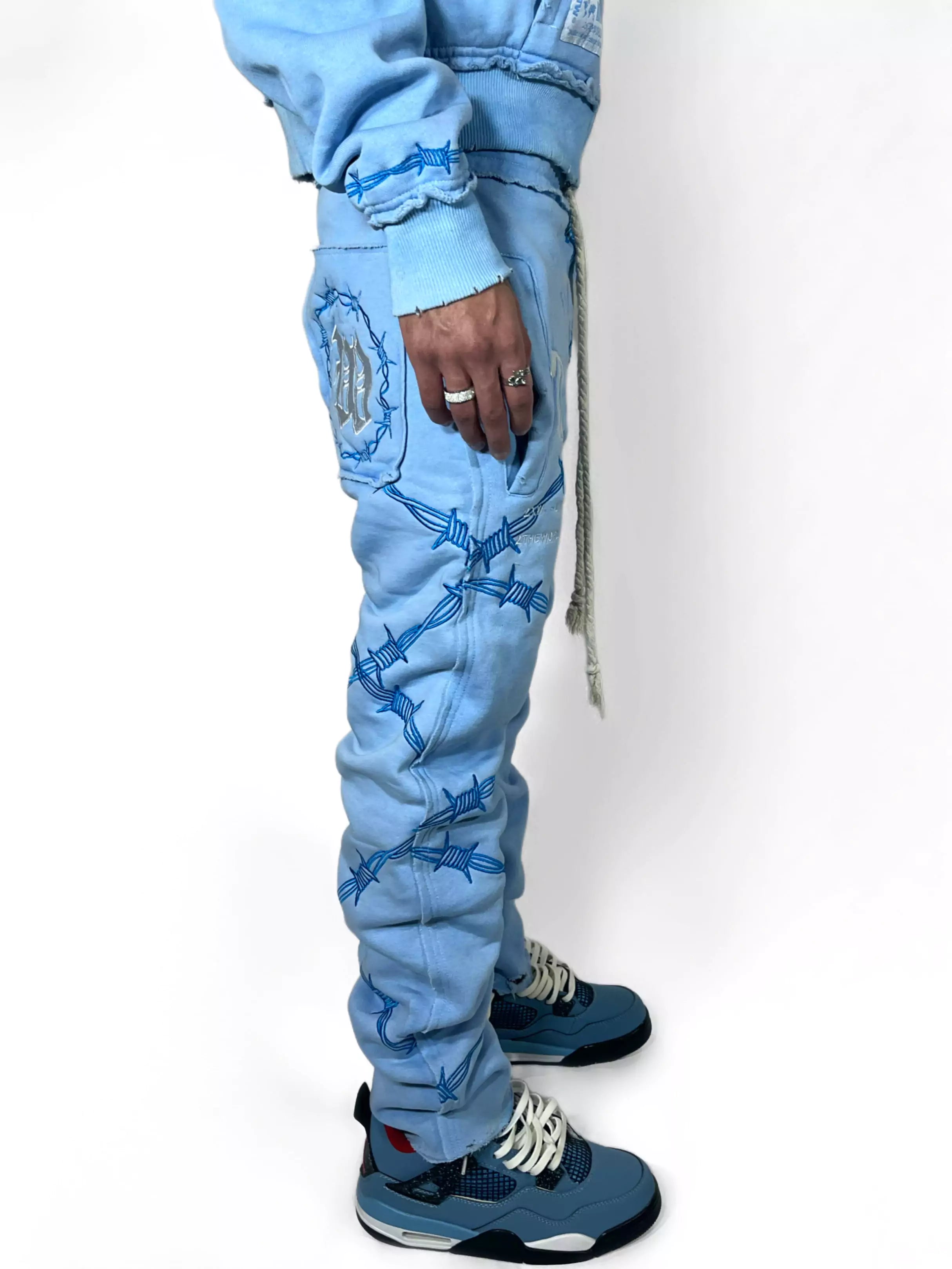 2THEWRLD Sweats UNC Blue